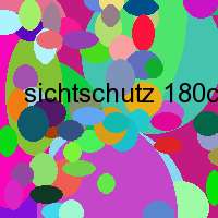 sichtschutz 180cm hoch pvc