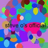 steve o's official site